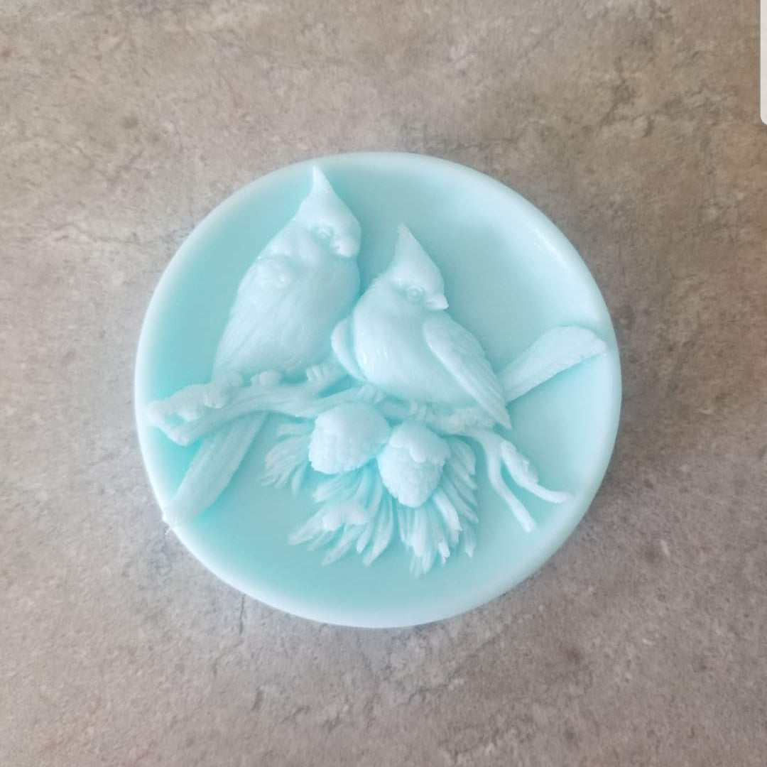 Christmas Cardinal Soap