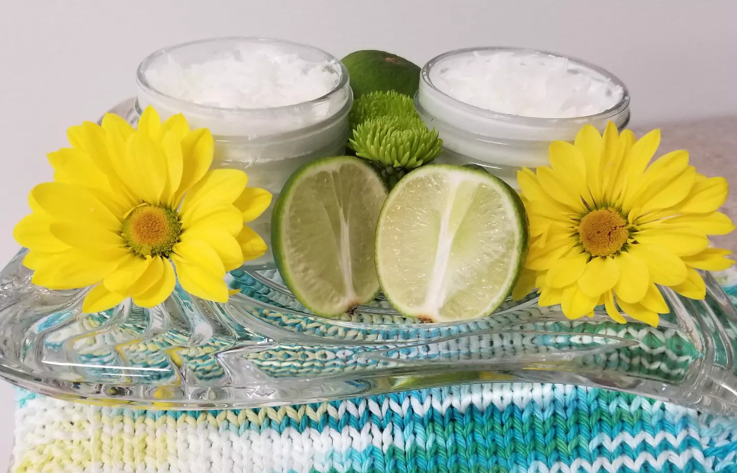 Coconut Lime Whipped Sugar Scrub