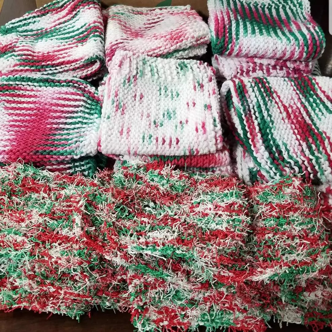 Christmas Washcloths!