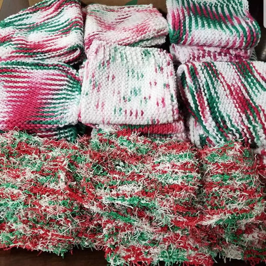 Christmas Washcloths!