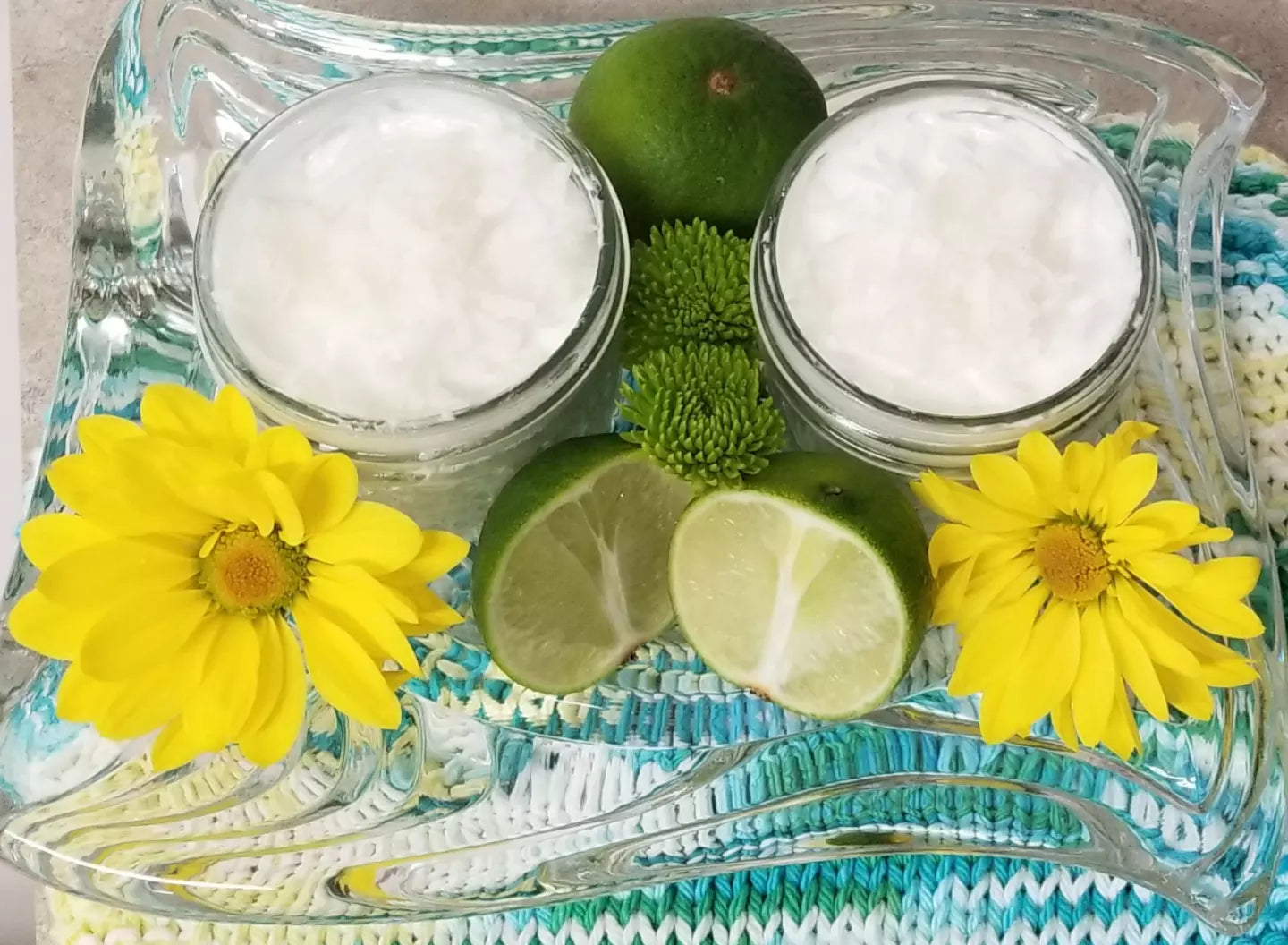 Coconut Lime Whipped Sugar Scrub